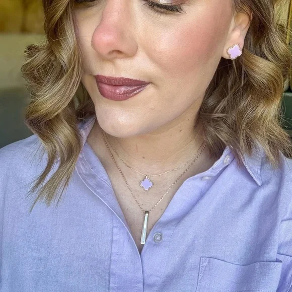 Park Lane “Lana” Necklace in Lavender! BNIB!! - Picture 5 of 8